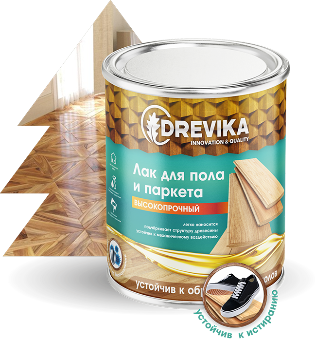 Drevika паркетный лак